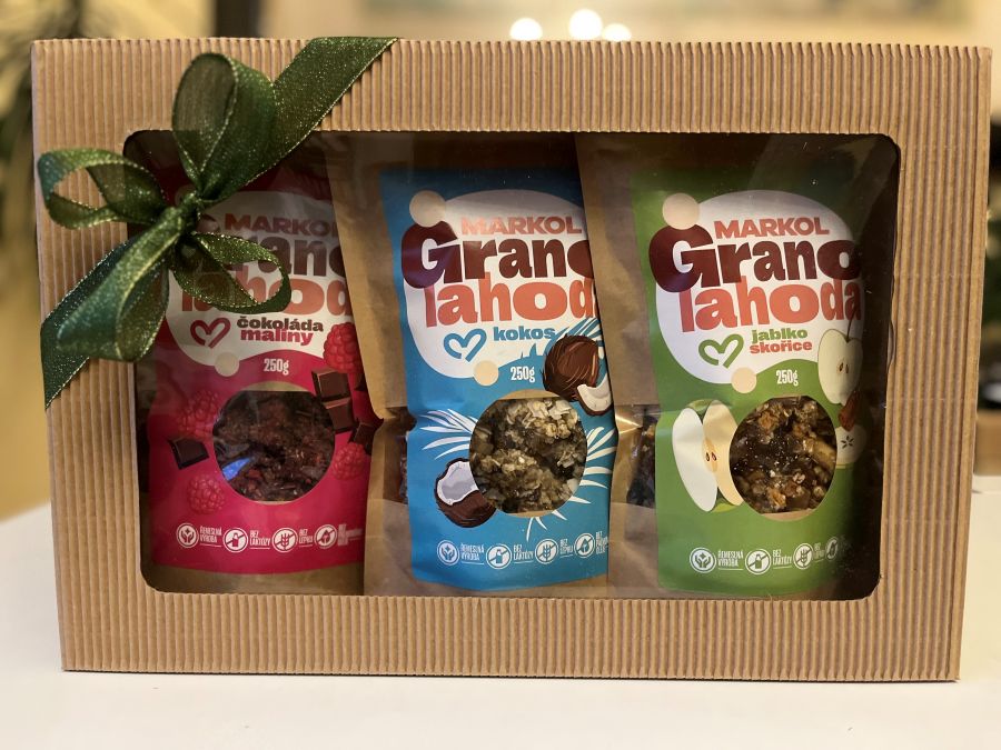 Vánoční balíček granola MARKOL